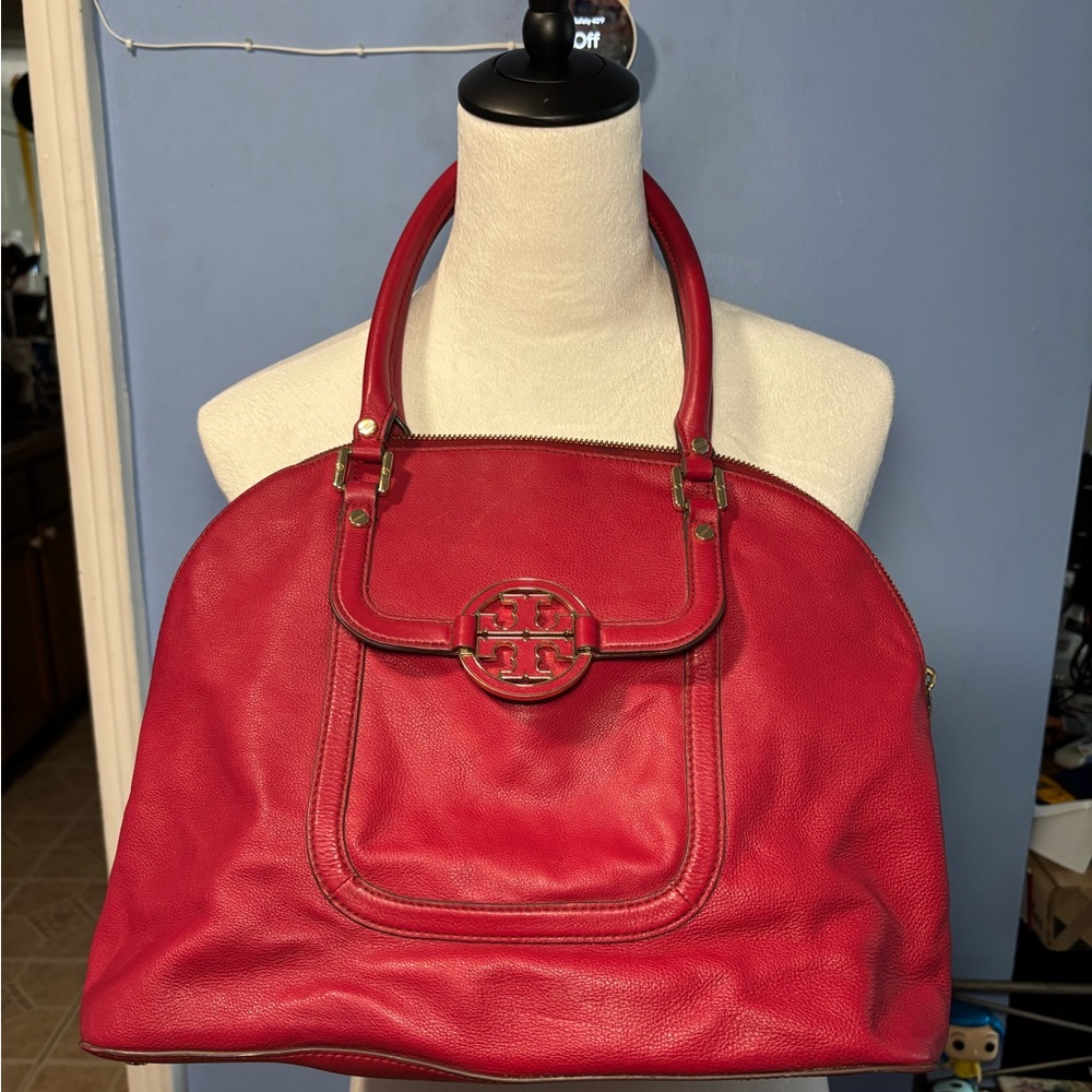Tory Burch Bold Red Shoulder Bag